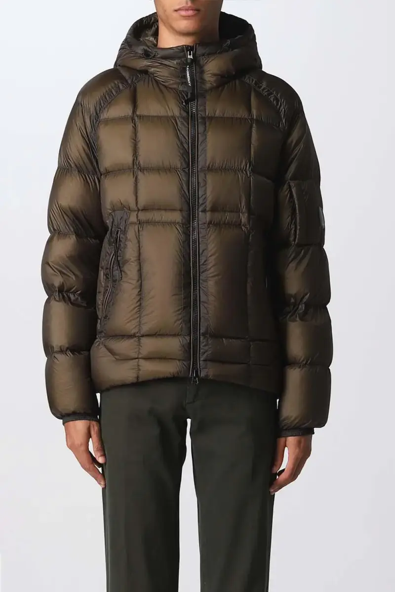 Shell Hooded Down Jacket