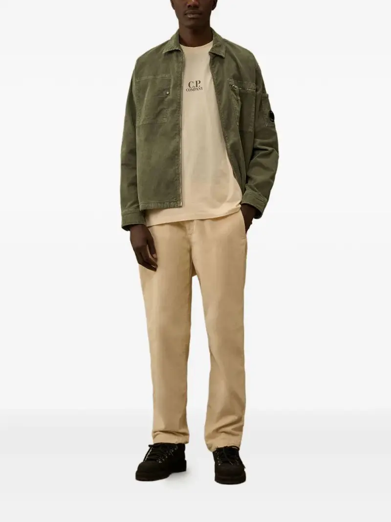 CP COMPANY T-shirt Beige 4345539 miniatura 3