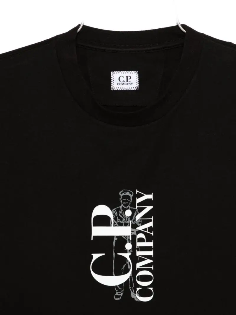 CP COMPANY T-shirt Nero 3872173 miniatura 3