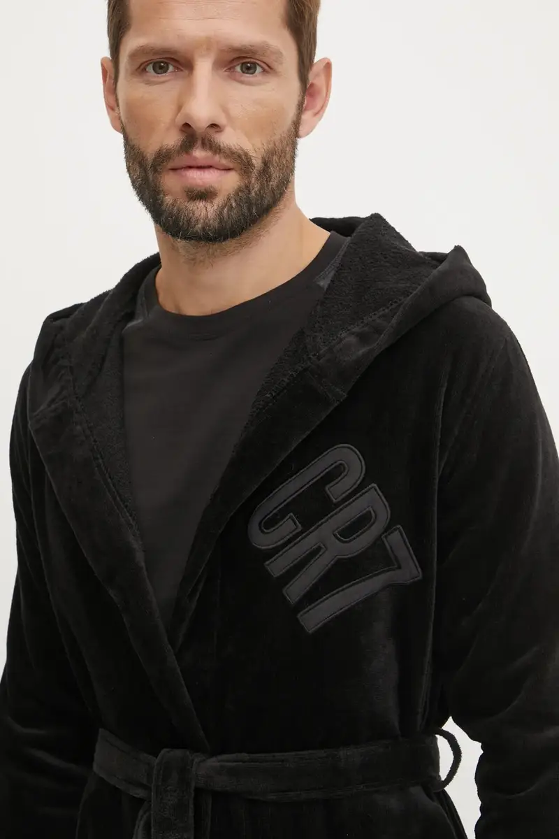 accappatoio Nero miniatura 4