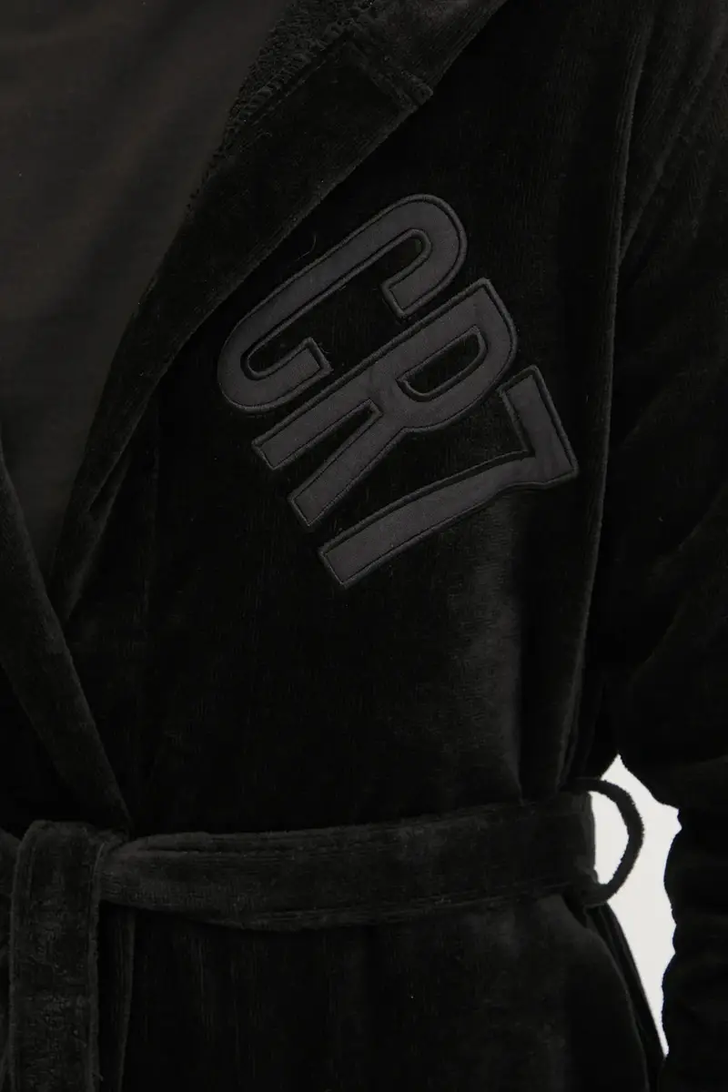 accappatoio Nero miniatura 5