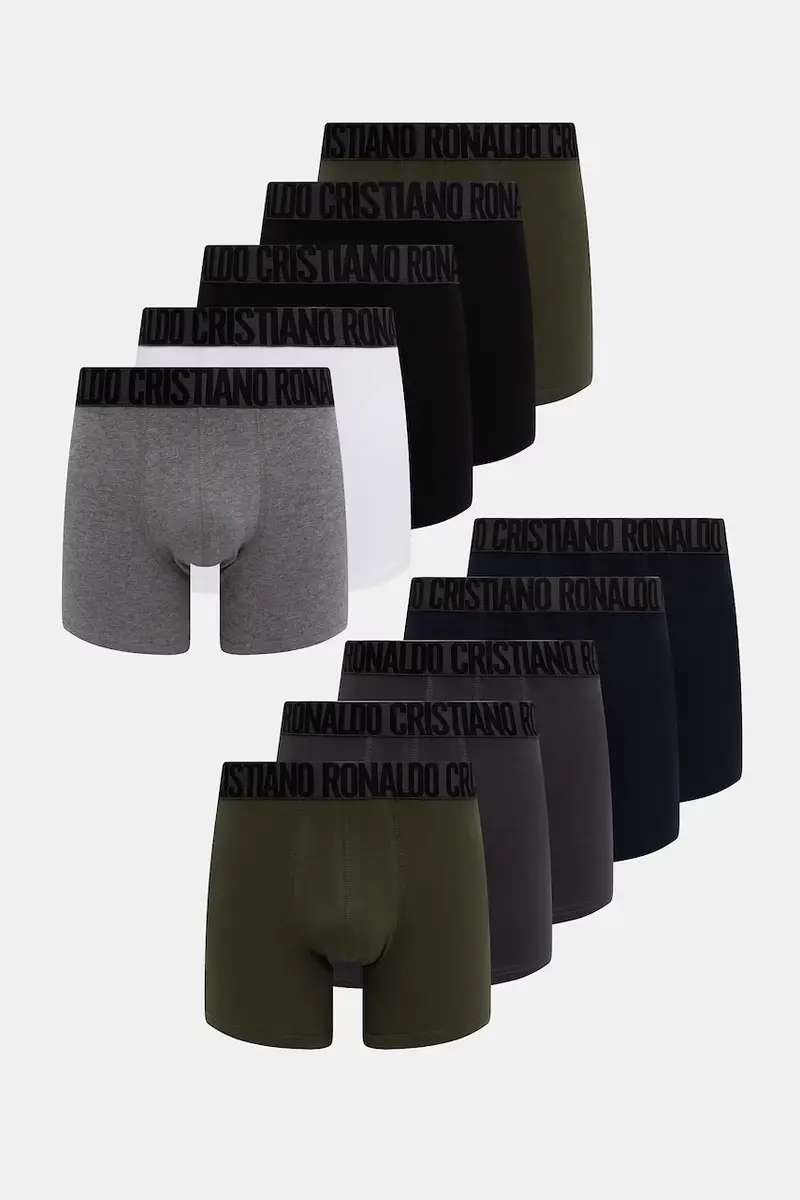 boxer pacco da 10 colore verde 8120.49.2584