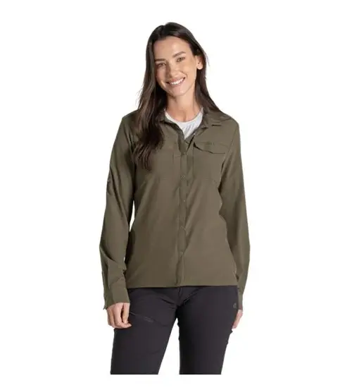 NosiLife Pro - camicia a maniche lunghe - donna Green