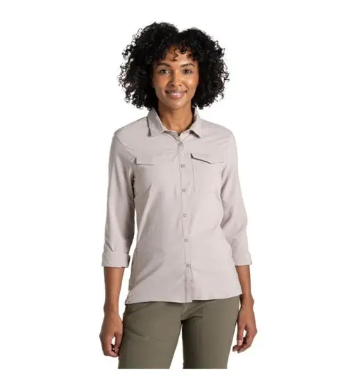 NosiLife Pro - camicia a maniche lunghe - donna Grey