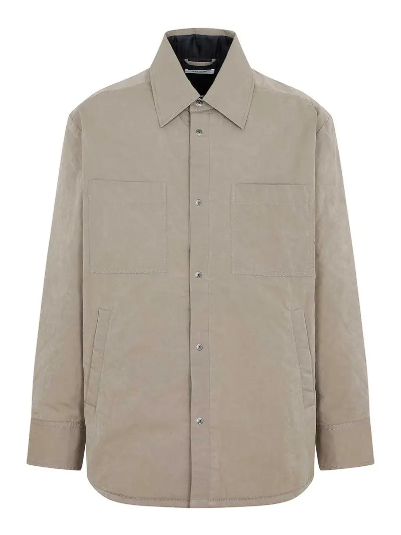 Camicia da lavoro imbottita Verde