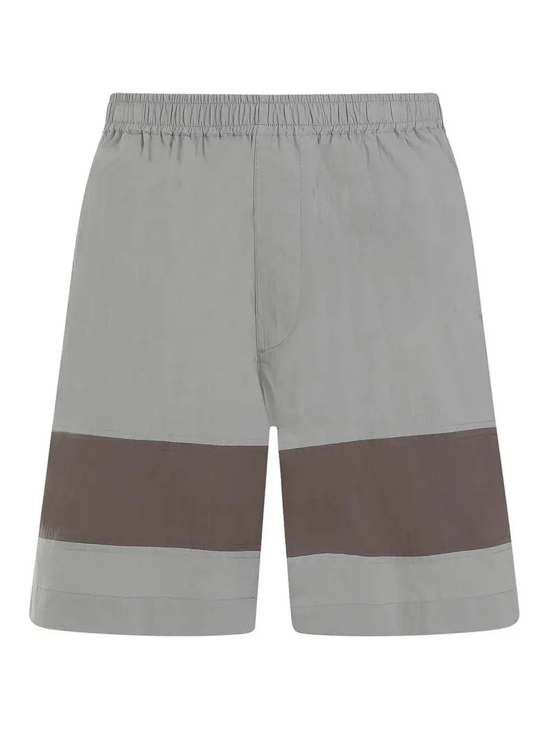 Shorts a barilotto Verde