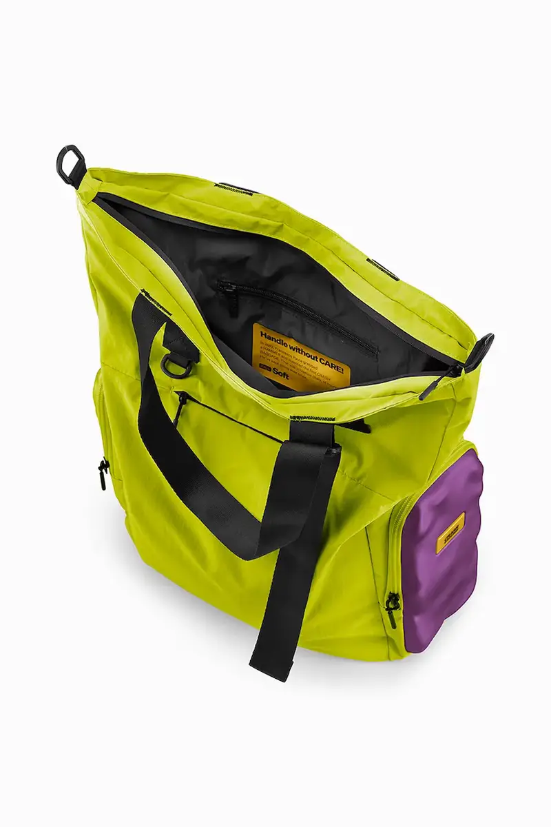 borsa SOFT SIDE TOTE BAG 42x45x12 cm colore verde CB325 miniatura 3