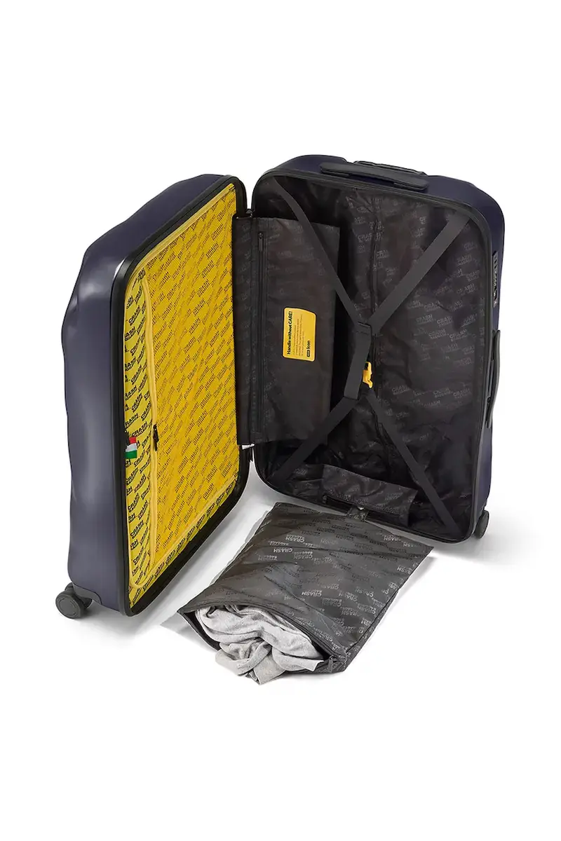 valigia ICON colore nero CB163 Blu miniatura 4