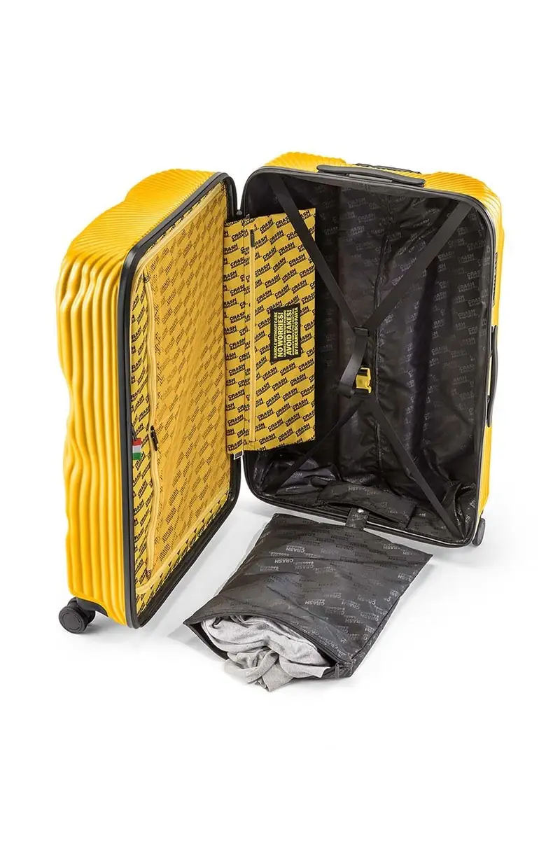 valigia STRIPE Giallo miniatura 5