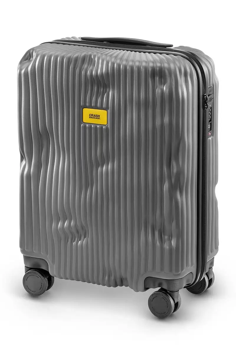 Crash Baggage Valigia Stripe Grigio miniatura 2