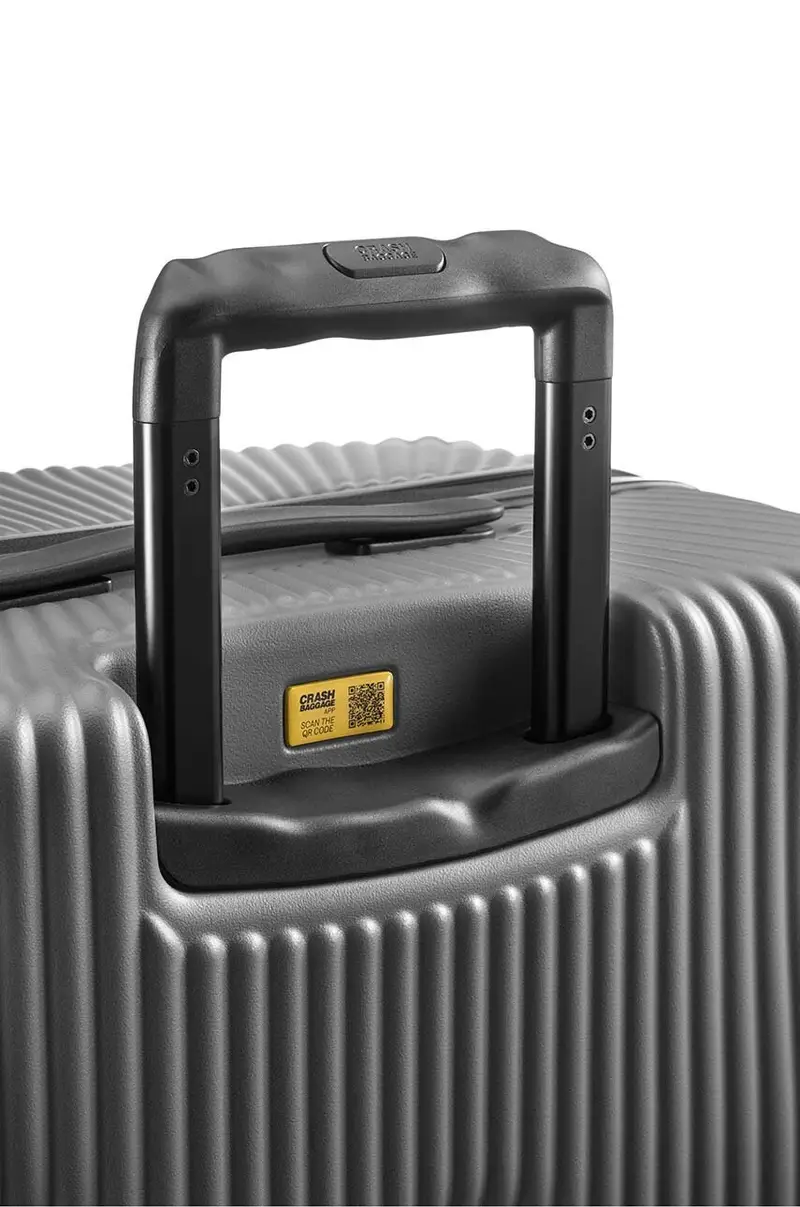 Crash Baggage Valigia Stripe Grigio miniatura 5