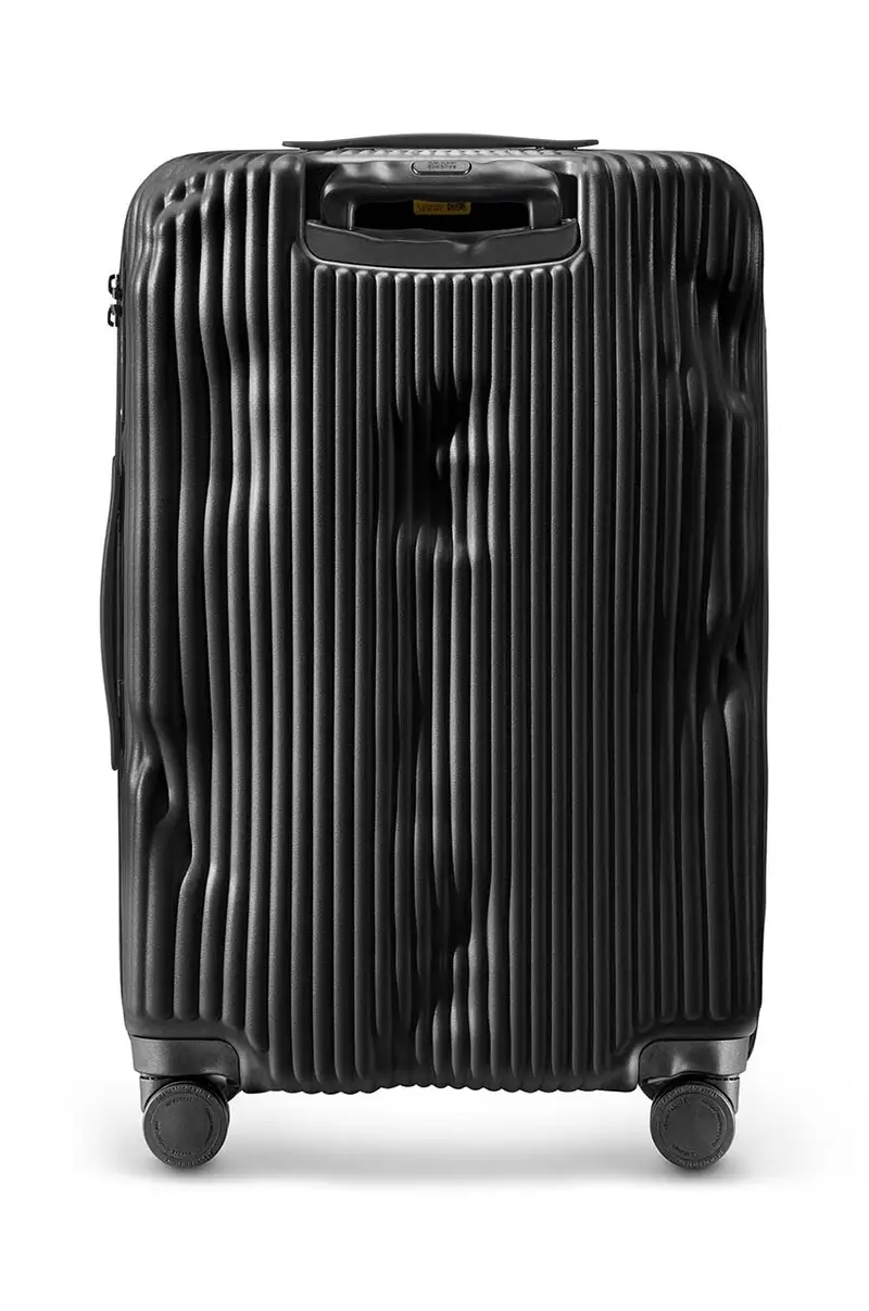 Crash Baggage Valigia STRIPE Nero con Manico in Alluminio miniatura 3
