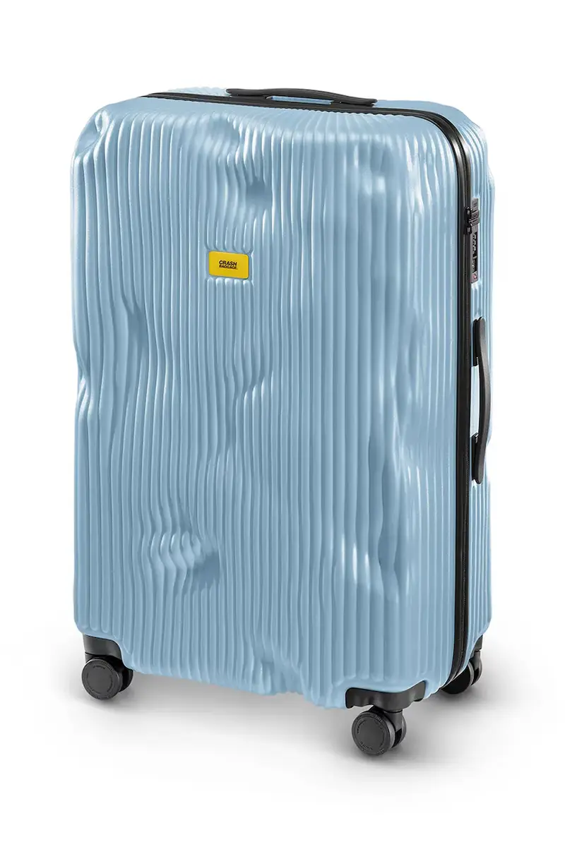 valigia STRIPE STRIPE Large cm colore giallo CB153 Blu miniatura 3