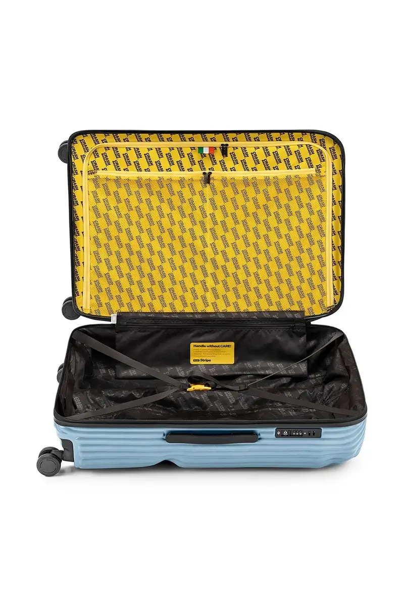 valigia STRIPE STRIPE Large cm colore giallo CB153 Blu miniatura 5