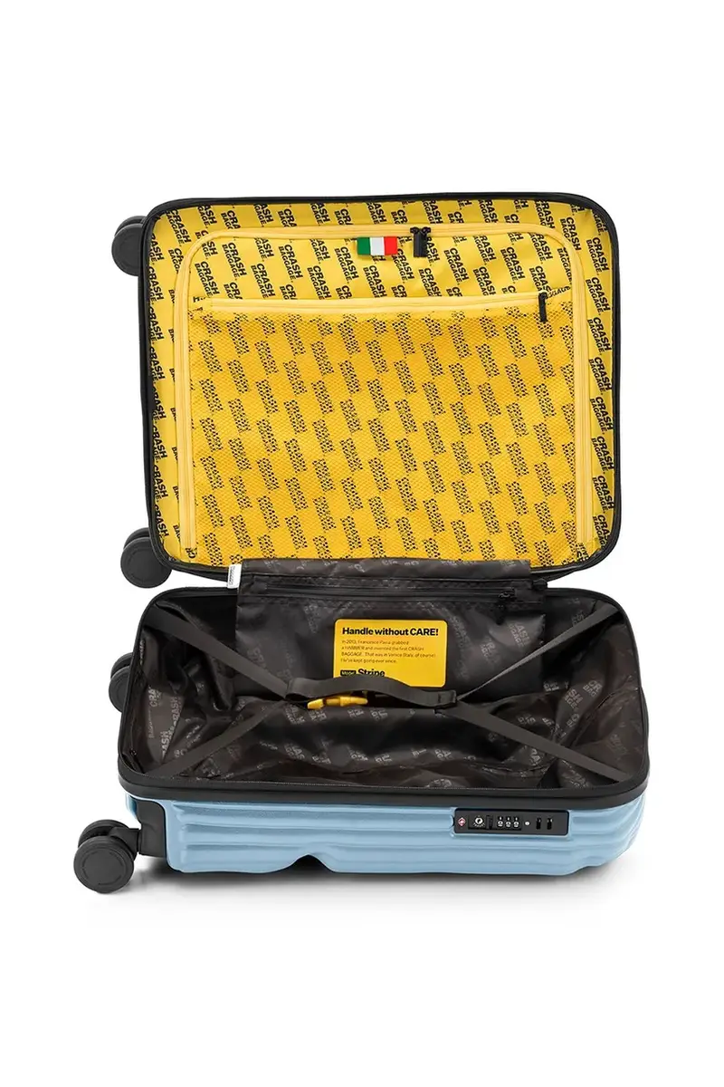 valigia STRIPE STRIPE Small cm Blu miniatura 5