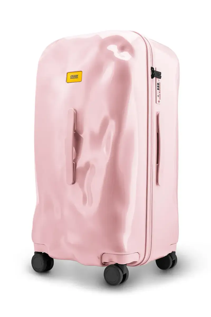 valigia TRUNK TRUNK Medium cm colore rosa CB168 miniatura 3