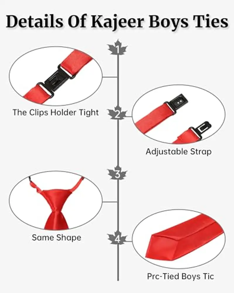 Kajeer Cravatte Nero 2512990 miniatura 3