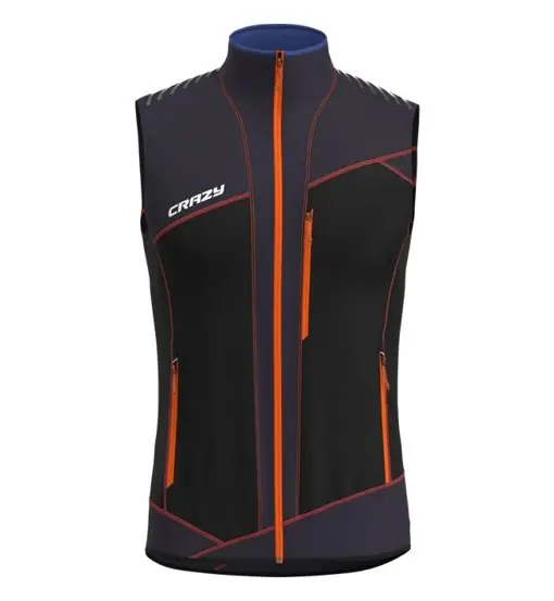 CRAZY Gilet Uomo Nero 4293646