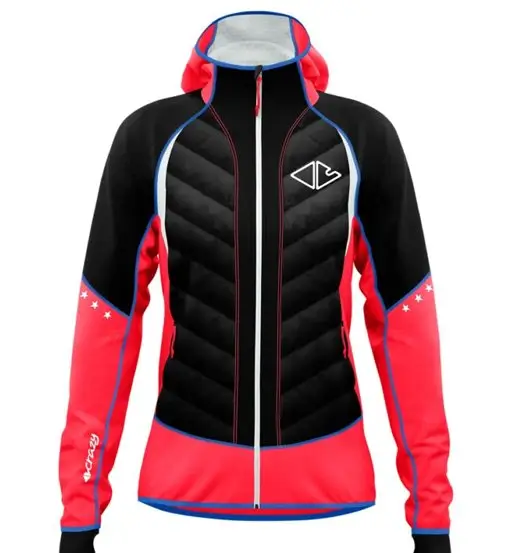 Channel W - giacca ibrida - donna Black