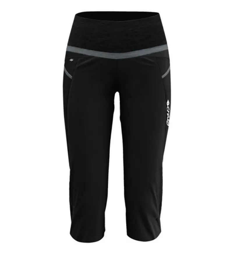 Concept - pantaloni 3/4 trekking - donna Black