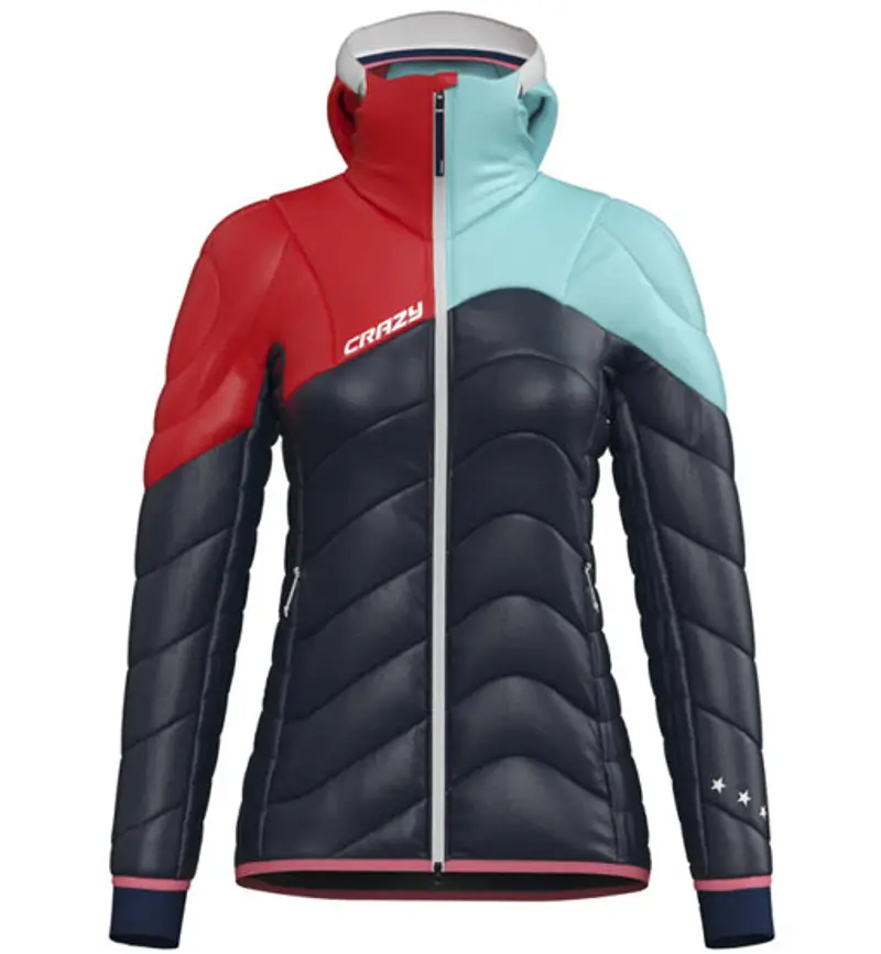 Electra - giacca ibrida - donna Blue