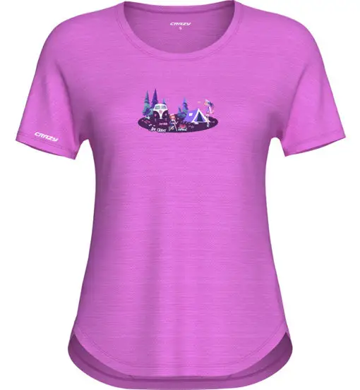 Exit W - T-shirt - donna Dark Pink