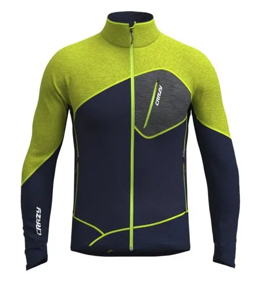 Flame - felpa in pile - uomo Blue