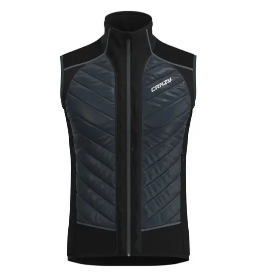 CRAZY Gilet Uomo Nero 3502036
