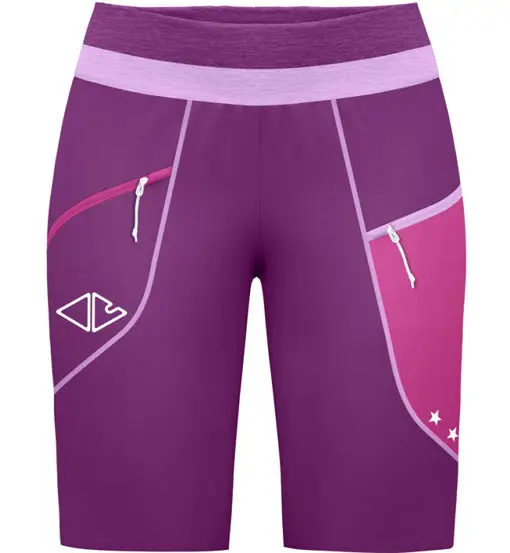 Iconic W - pantaloni corti trekking - donna Purple