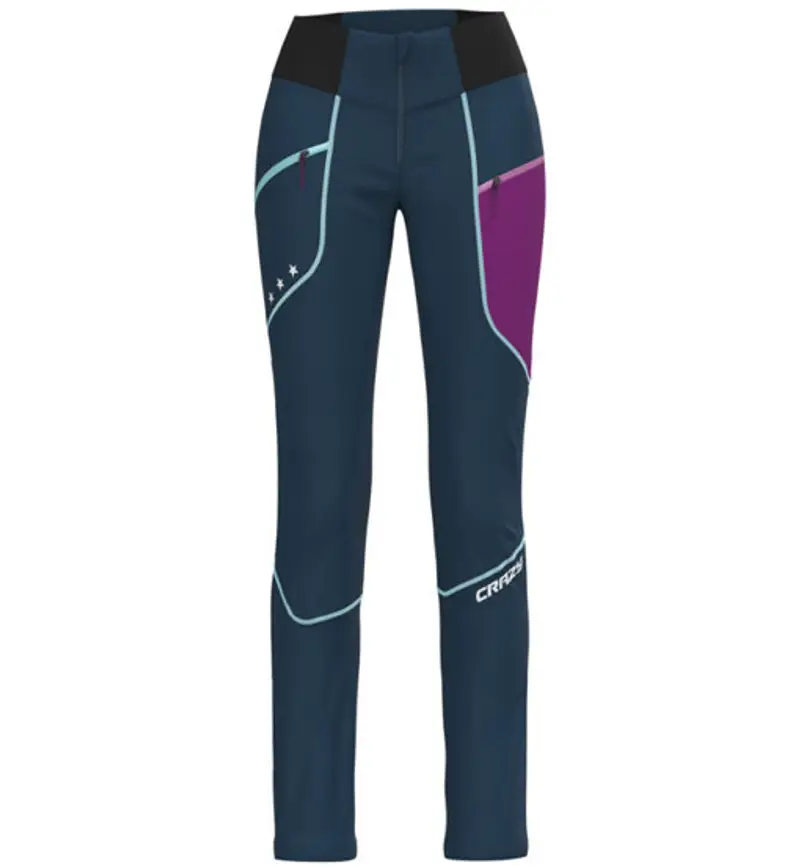 Ionic - pantaloni scialpinismo - donna Blue