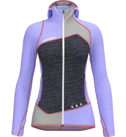 Ionic W - felpa in pile - donna Violet