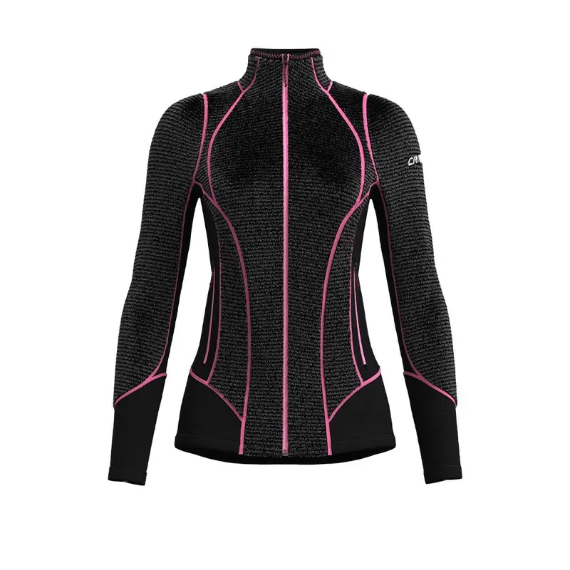 Maglia Maniche Lunghe Exit Extrafleece Bluberry Donna XS