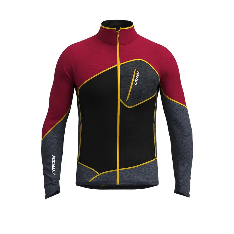 Maglia Maniche Lunghe Flame Brick Uomo XL