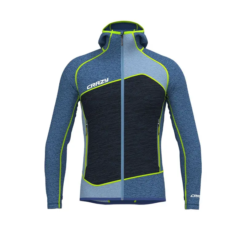 Maglia Maniche Lunghe Resolution Liken Blu Uomo M