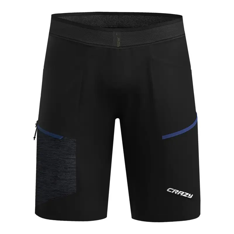 Pantaloni Corti Trekking Traverse Nero Uomo L
