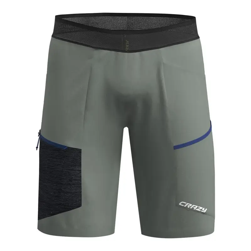 Pantaloni Corti Trekking Traverse Slate Grigio Uomo L