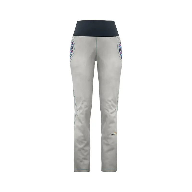 Pantaloni Trekking After Light Grigio Bianco Donna S