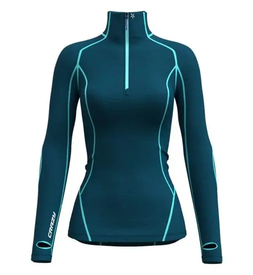 Pull Allure Zip - felpa in pile - donna Blue