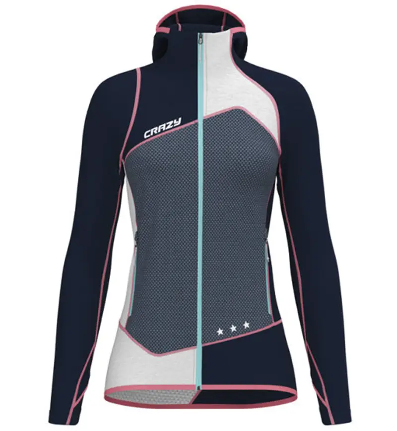 Pull Ionic - felpa in pile - donna Blue