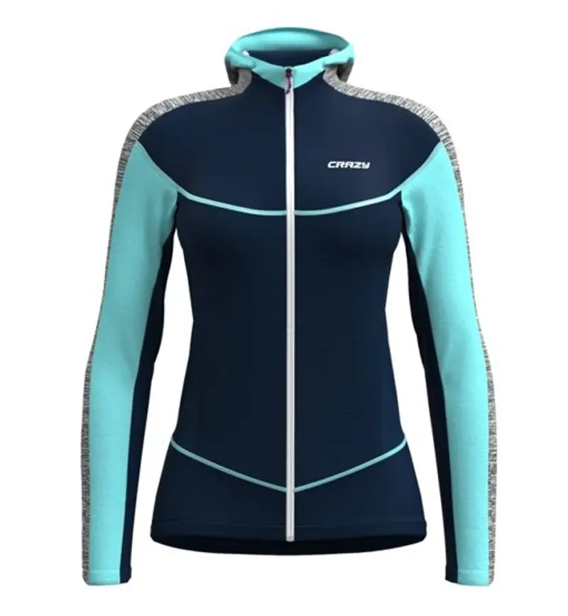 Pull Traverse W - felpa in pile - donna Blue