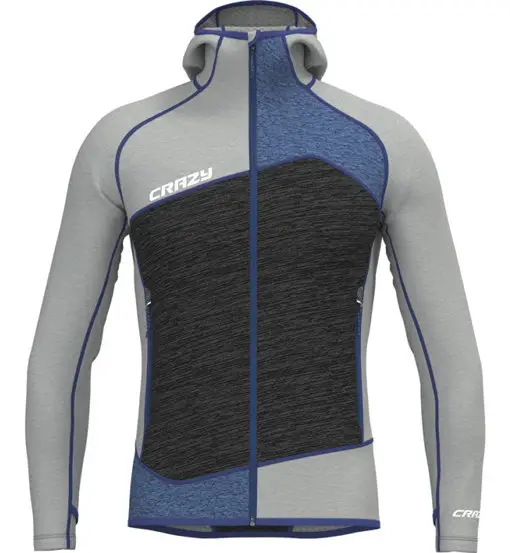 Resolution Light - felpa in pile - uomo Grey