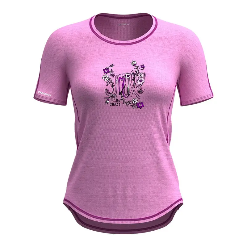 T-Shirt Exit Rosa Donna XS