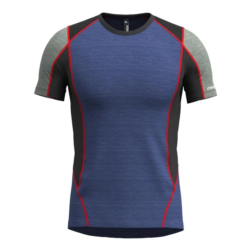 T-Shirt Trekking Viper Slate-Nero Uomo M