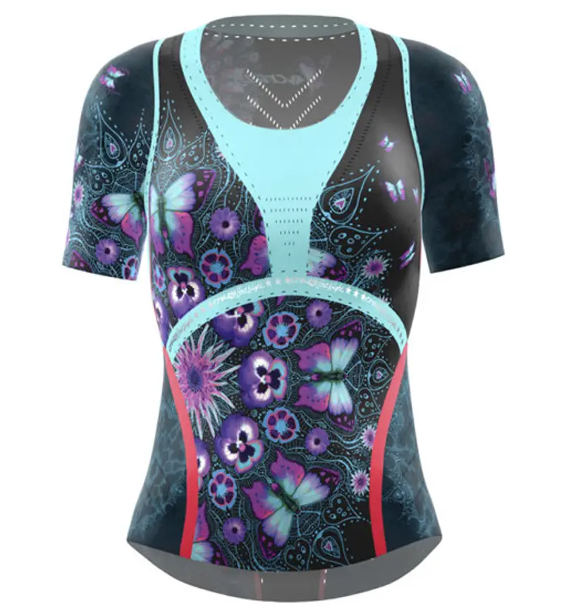 CRAZY T-shirt Donna Blu 2410326