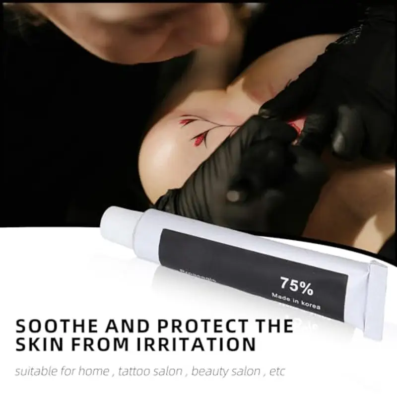 Crema Anestetica Per Tatuaggi, Trucco Permanente, Lavaggio Dei Tatuaggi, tubo da 10 g miniatura 2