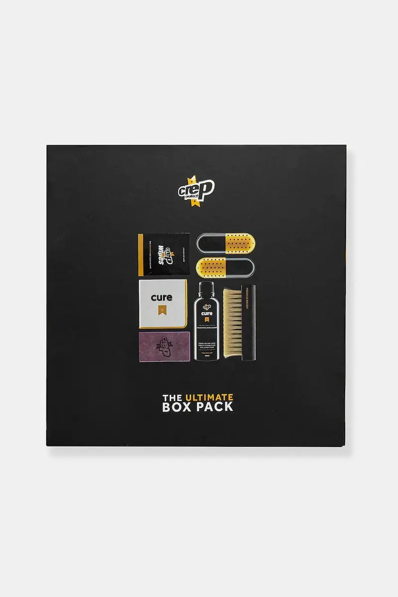 kit per la pulizia delle scarpe Ultimate Box Pack Nero