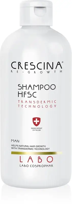 Transdermic shampoo anti-diradamento e anti-caduta per uomo 500 ml