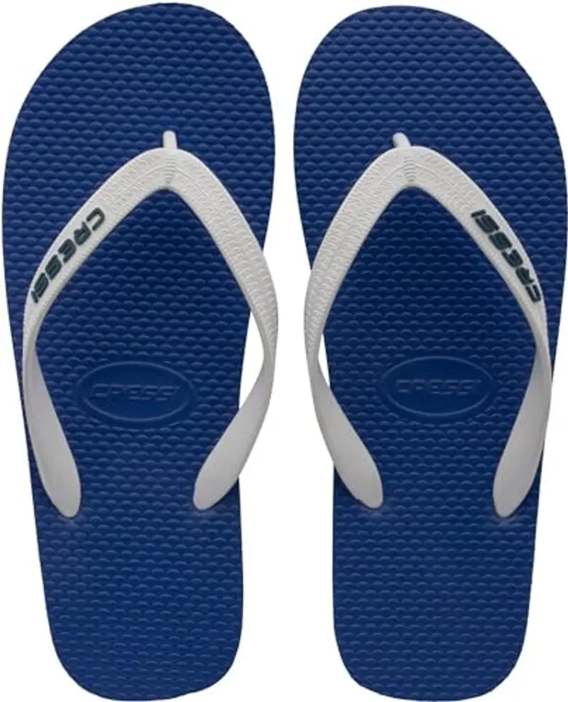 Cressi Beach Flip Flops 2, Ciabatte Infradito per Spiaggia e Piscina Unisex-Adulto, Blu/Bianco, 35/36 EU miniatura 3