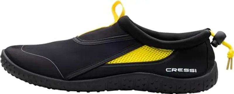 Cressi Coco Shoes - Scarpa Sportiva Ideata per Sport Acquatici, Shoes Nero/Giallo 36, Adulti Unisex miniatura 3