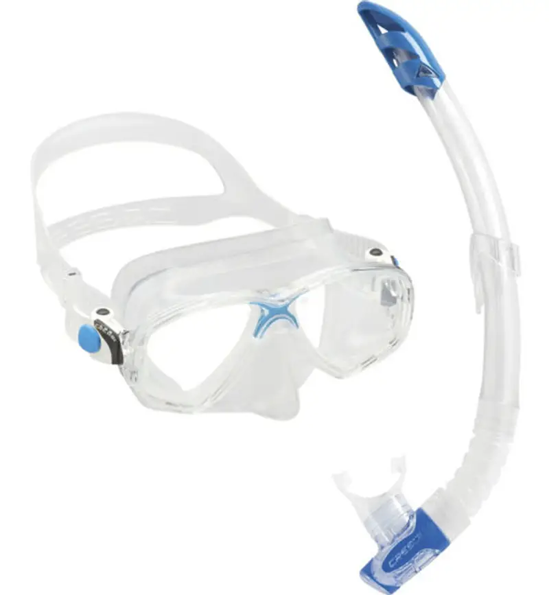 Combo Marea + Gamma Snorkeling - maschera + boccaglio Blue
